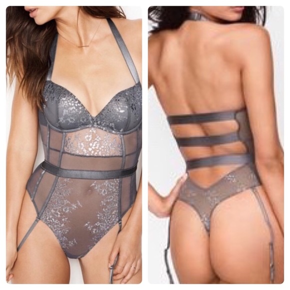 Victoria's Secret Other - Victoria’s Secret Garter Teddy Lingerie